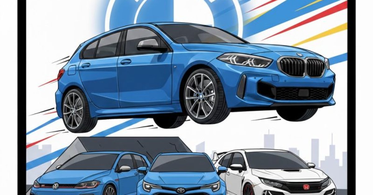 BMW M135 xDrive Redefine a Guerra dos Hot Hatches no Brasil.