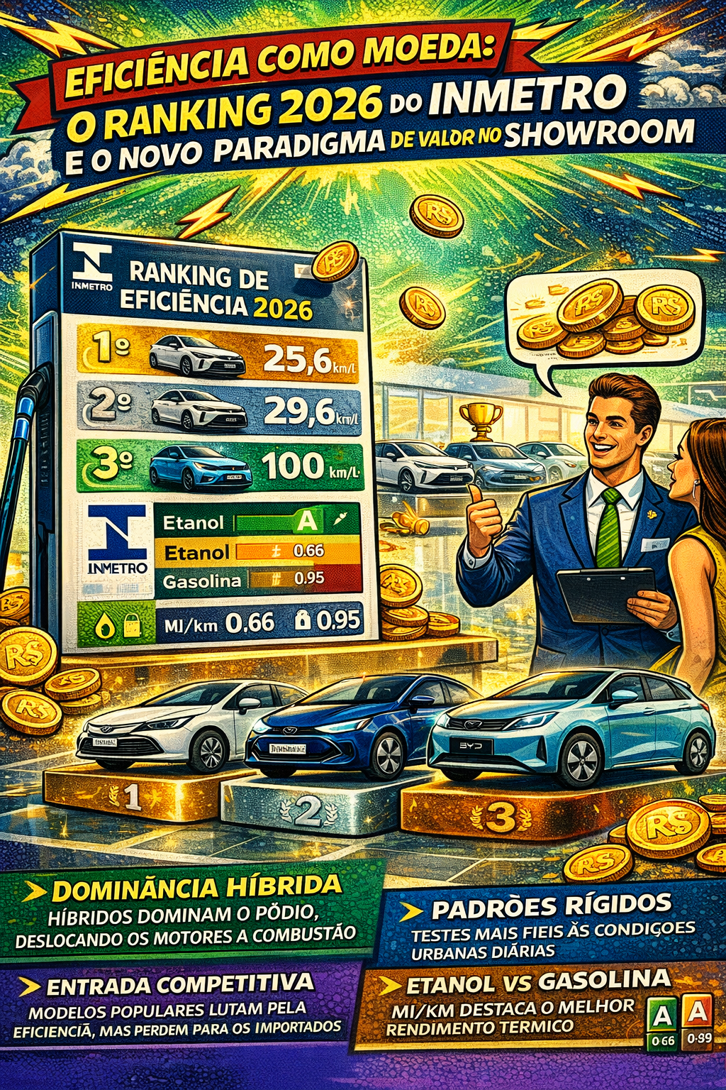 Eficiência como Moeda: O Ranking 2026 do Inmetro e o Novo Paradigma de Valor no Showroom