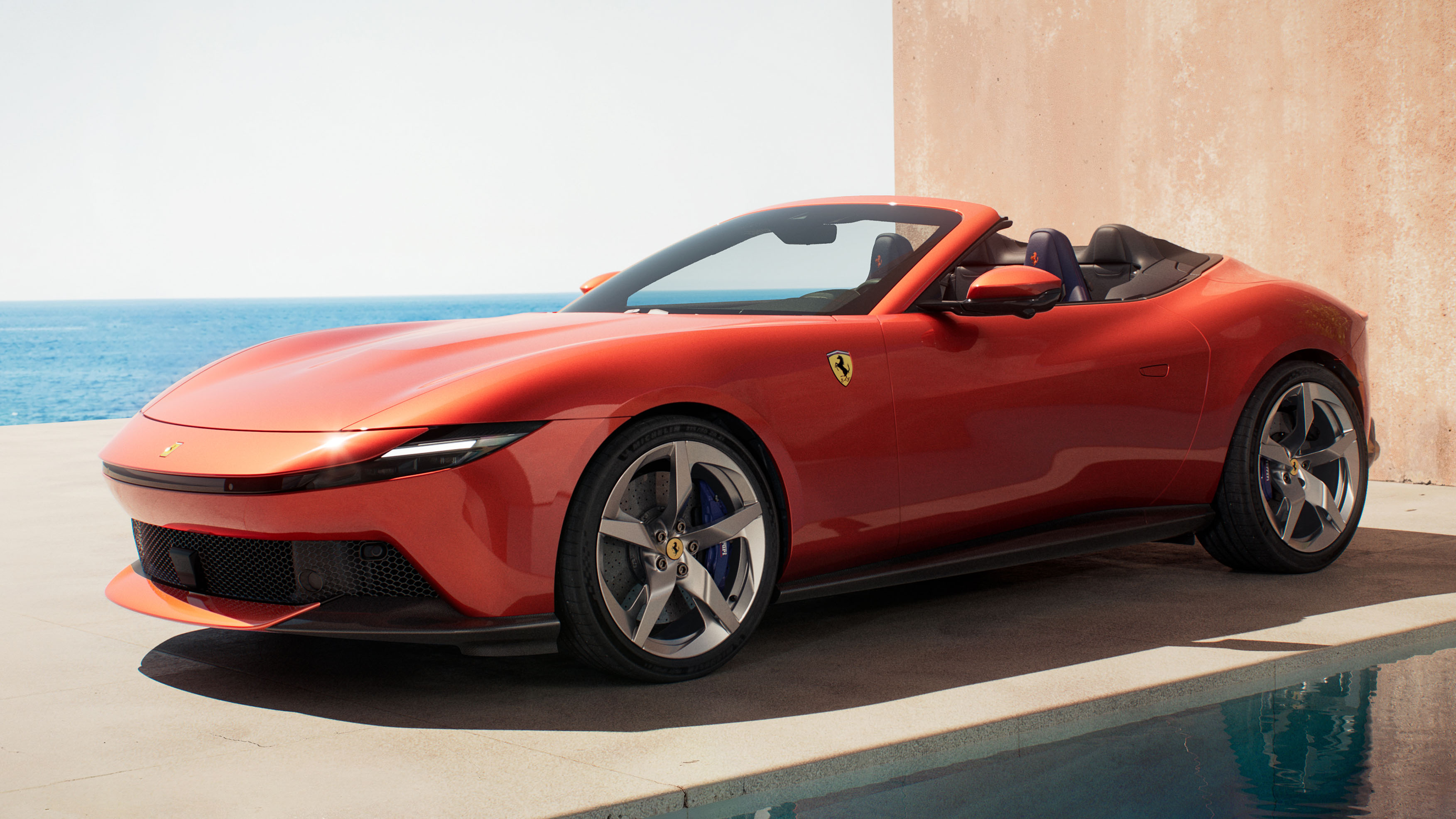 Ferrari Amalfi Spider: O Novo Horizonte dos Conversíveis V8 Chega com Elegância e Poder