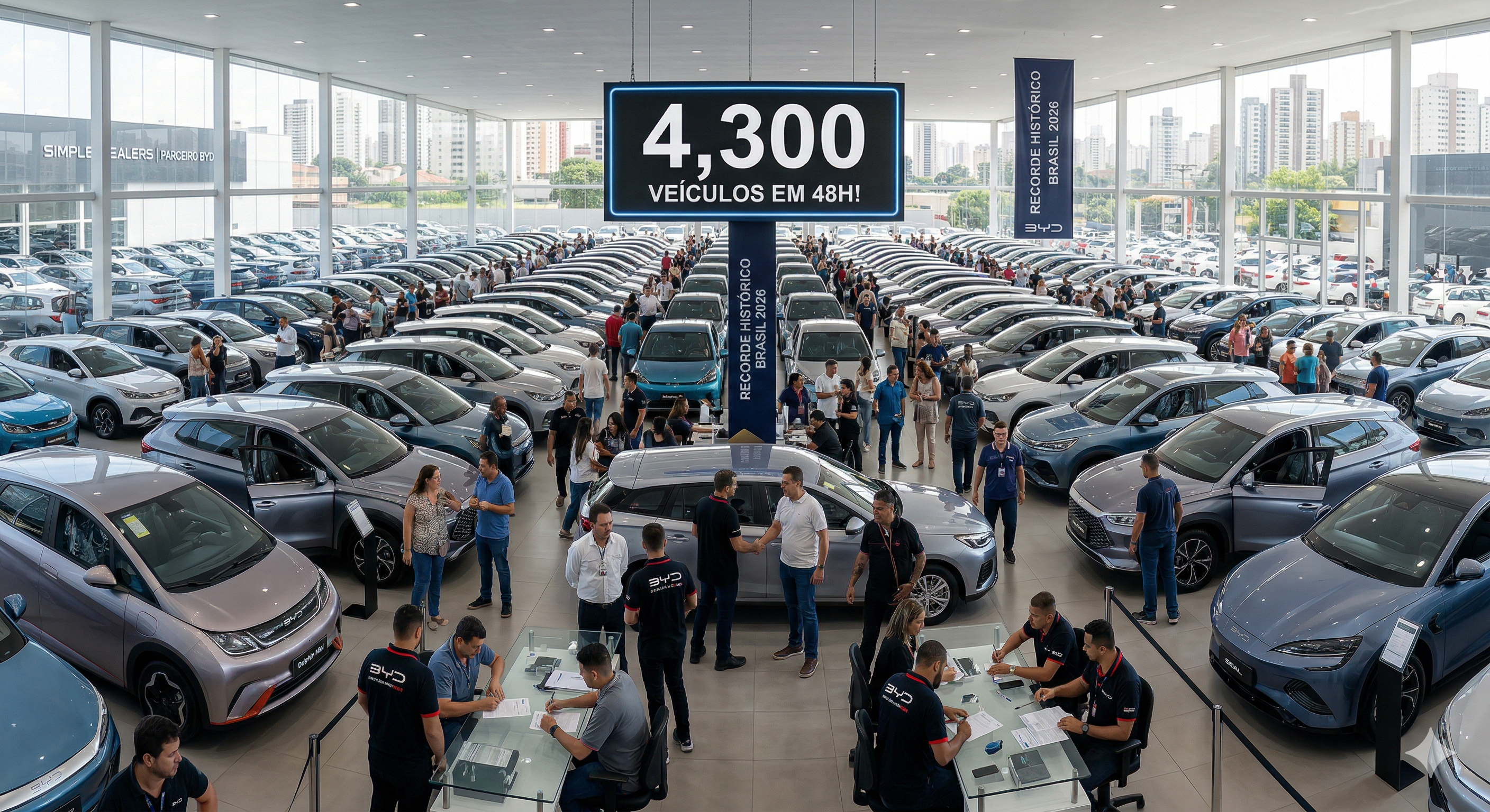 O Fenômeno das 48 Horas: Como a BYD Pulverizou Recordes e Redesenhou o Varejo Automotivo