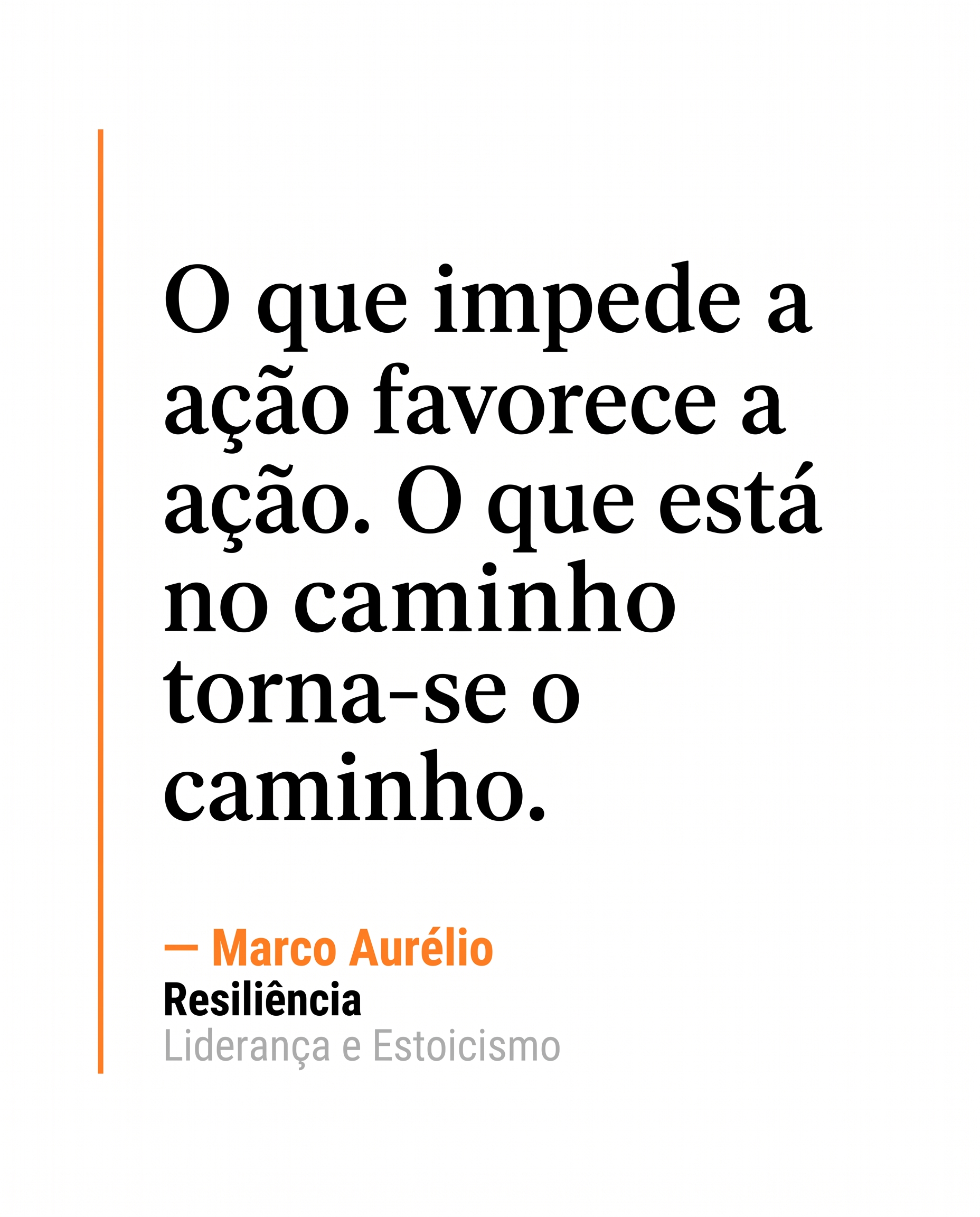 O que impede a ação favorece a ação