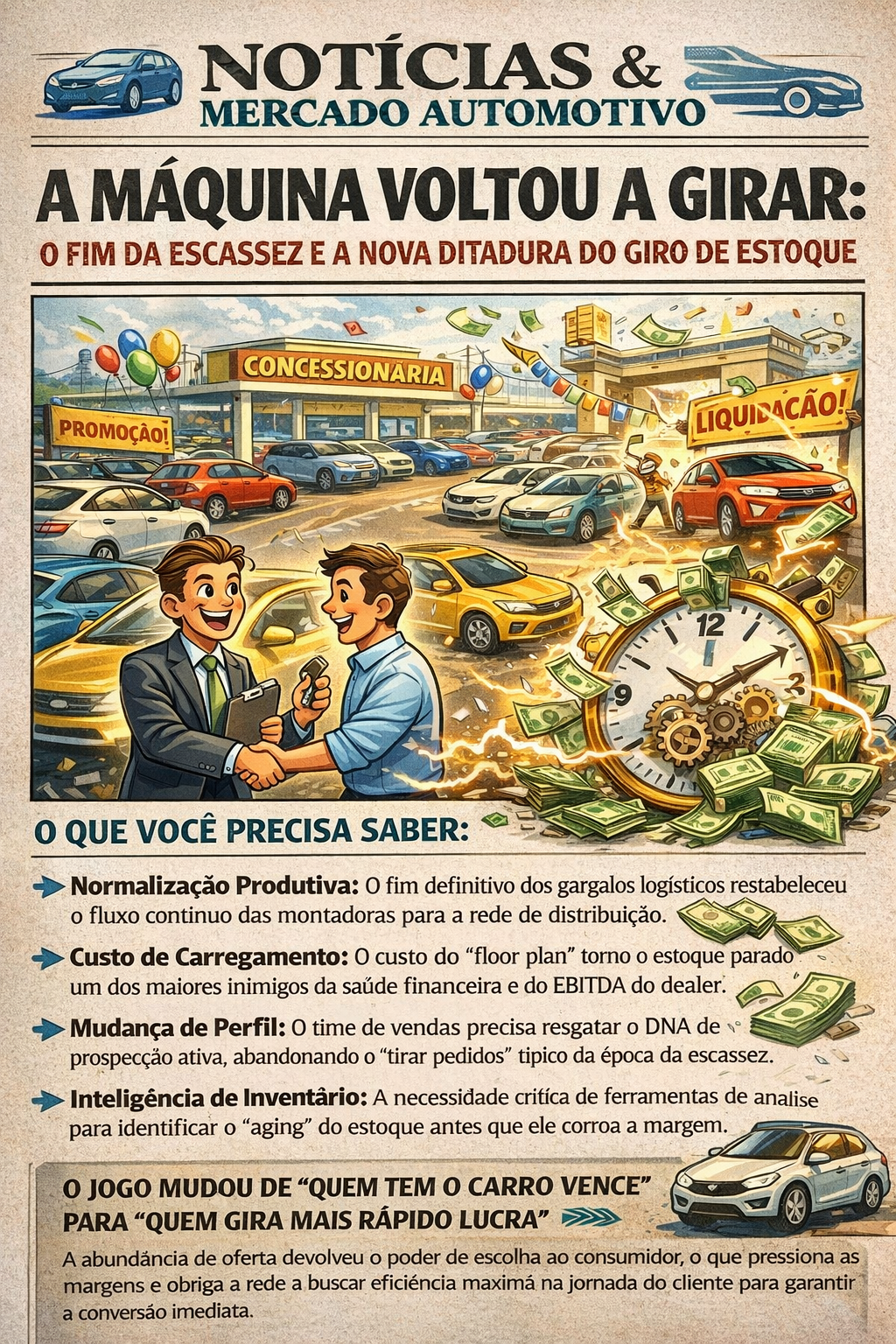 A Máquina Voltou a Girar