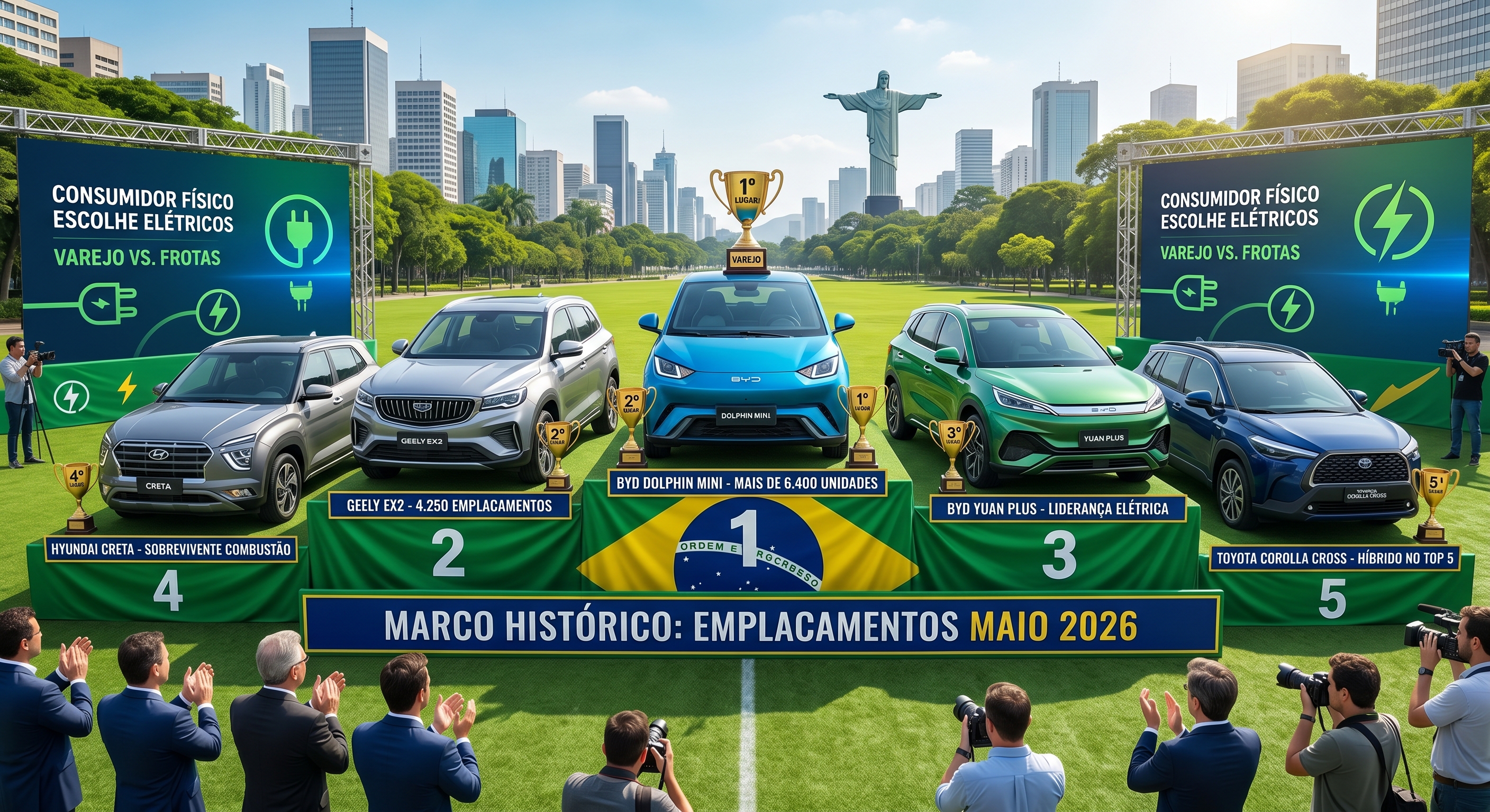 A Virada de Chave no Varejo: O Consumidor de Carro Novo Deixou a Combustão para Trás?