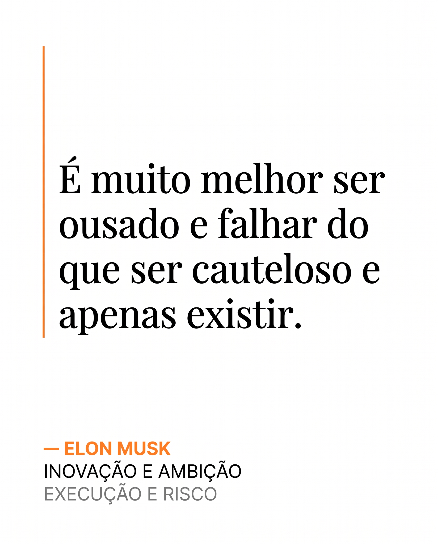 O medo de errar