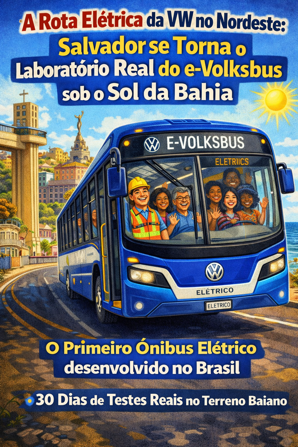 A Rota Elétrica da VW