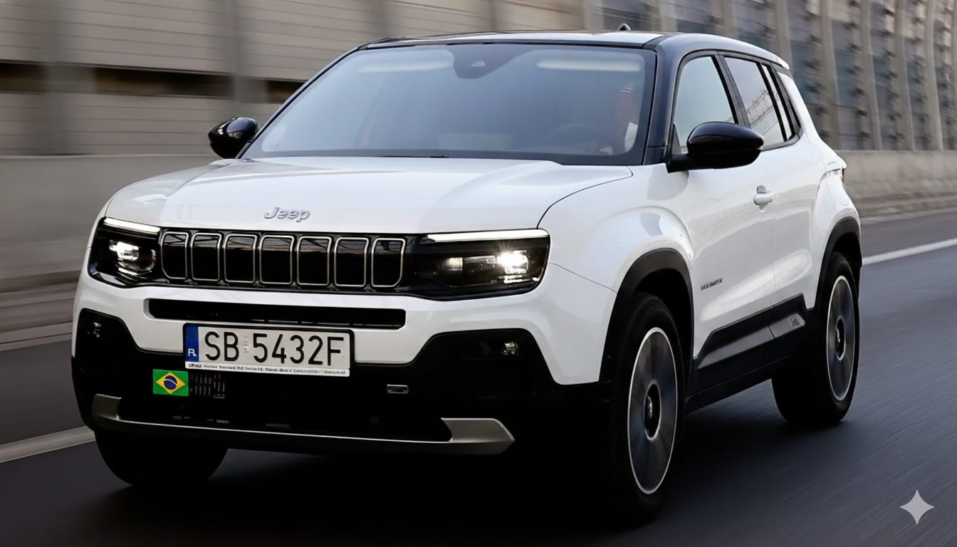 O "Mini-Renegade" é Real: Jeep Avenger 2027 surge como o novo fenômeno de volume da Stellantis