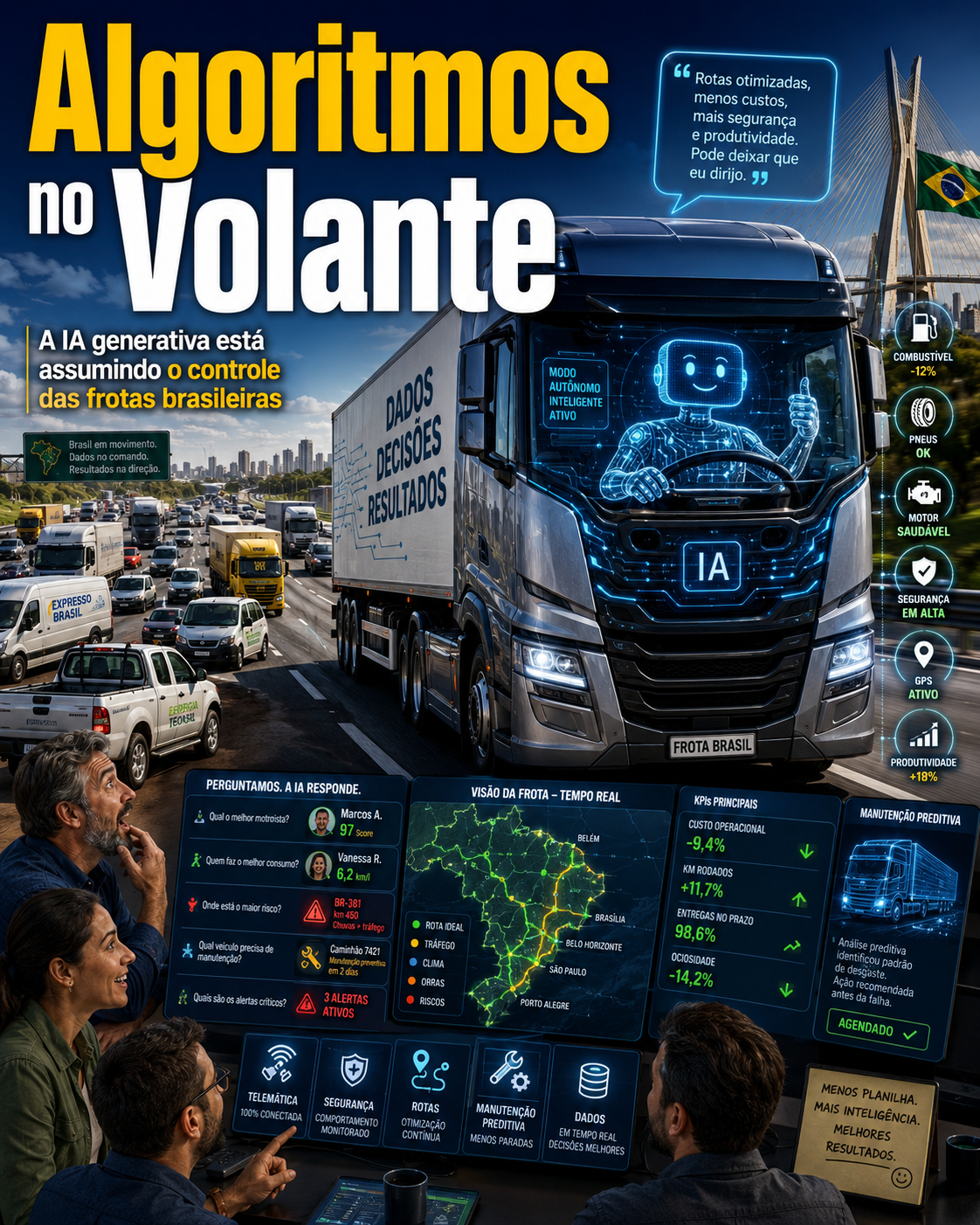 Algoritmos no Volante
