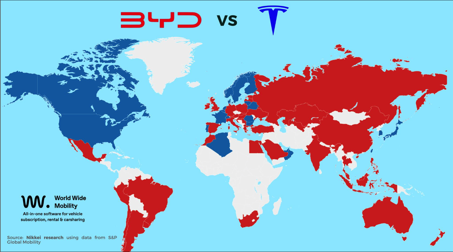 O Mapa da Nova Guerra Fria Automotiva