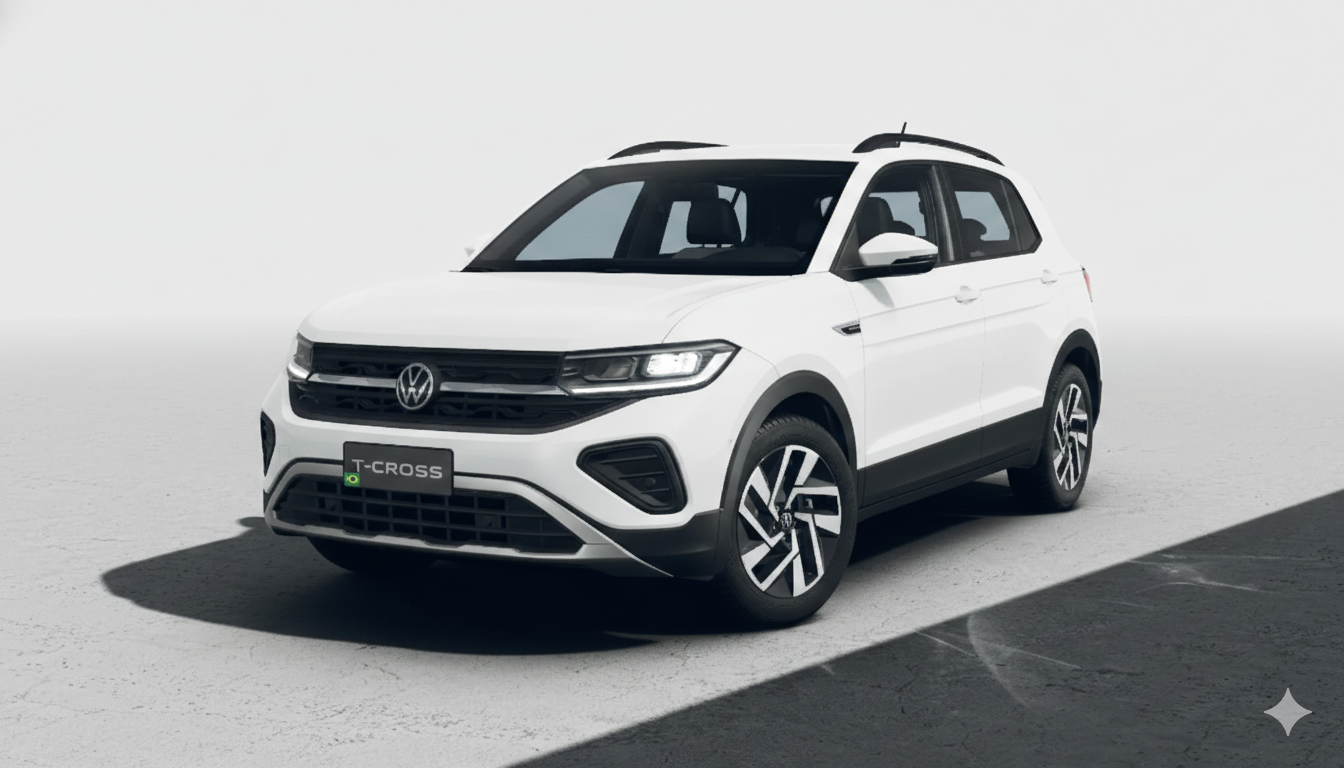 VW T-Cross Comfortline 2026 entra em rota de agressividade comercial