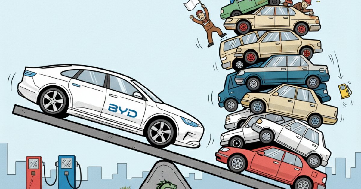 Invasão Elétrica: Importados Disparam 29% sob o Comando da BYD