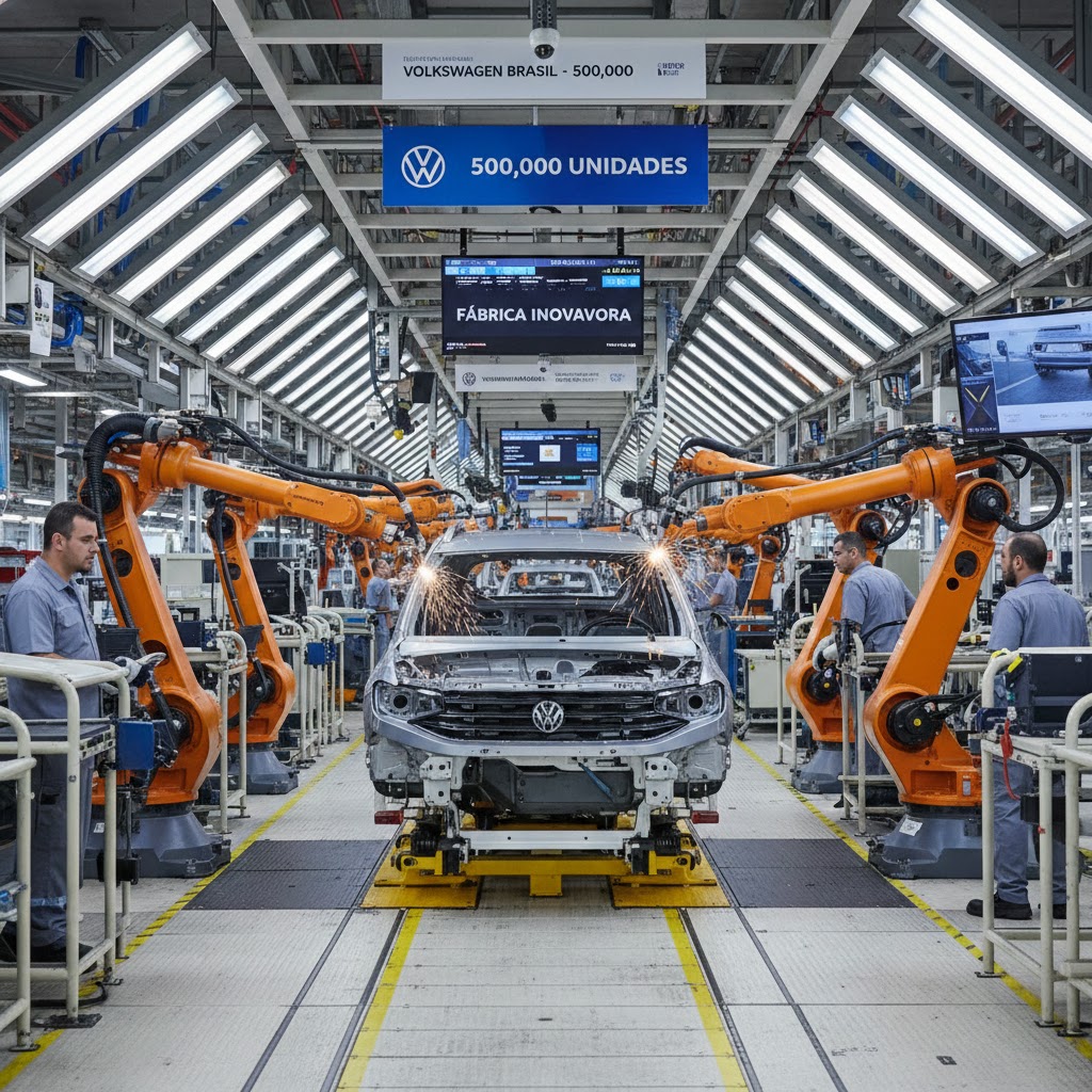 Volkswagen T-Cross: 500 Mil Unidades e o Salto para a Era Híbrida